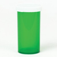 Vials 13 DR Green Snap Cap