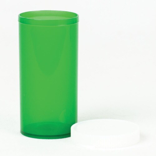Vials 13 DR Green Snap Cap