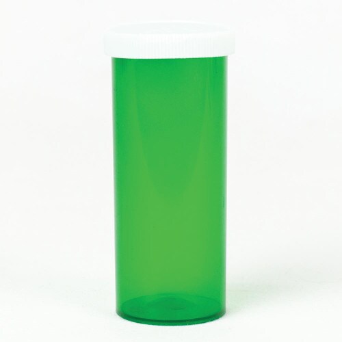 Vials 16 DR Green Snap Cap