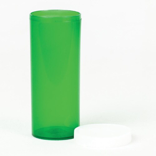 Vials 16 DR Green Snap Cap