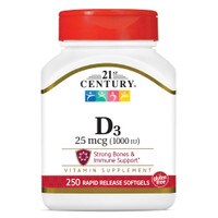 Vitamin D 1000iu Softgel 250ct