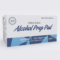 Ultracare Alcohol Prep Pads - 100ct
