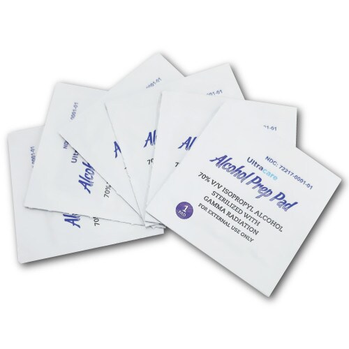 Ultracare Alcohol Prep Pads - 100ct