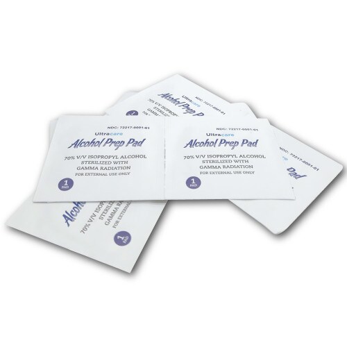 Ultracare Alcohol Prep Pads - 100ct