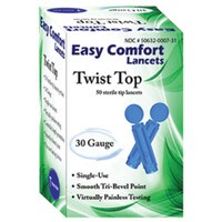 Easy Comfort Twist Top Lancets