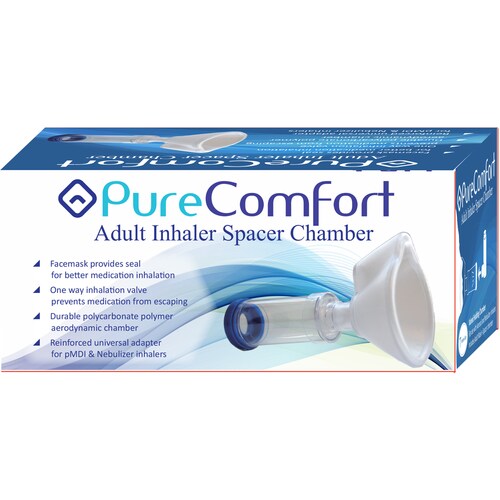 Pure Comfort Adult Inhaler Spacer Chamber - Home Aide